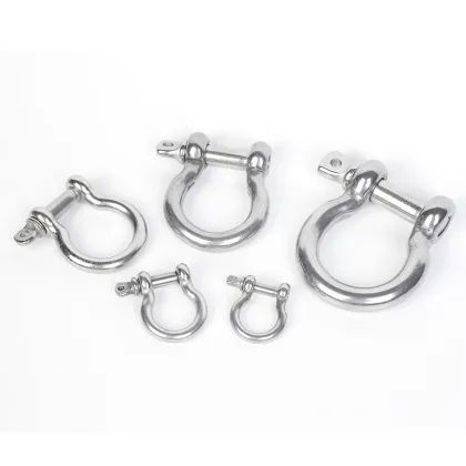 Stainless steel shackle bow shackle