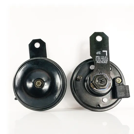 Original DESON Horn Auto Klaxon Universal Electric Disc Shaped Horn for Toyota Cars and Trucks