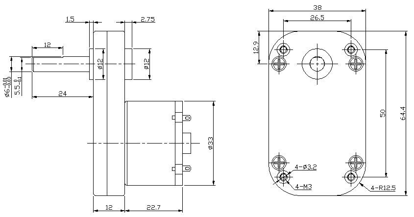 reduction gear boxes