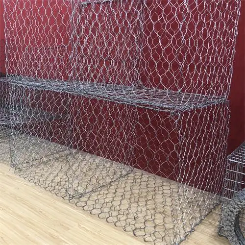 Cago di gabion esagonale rivestito in plastica