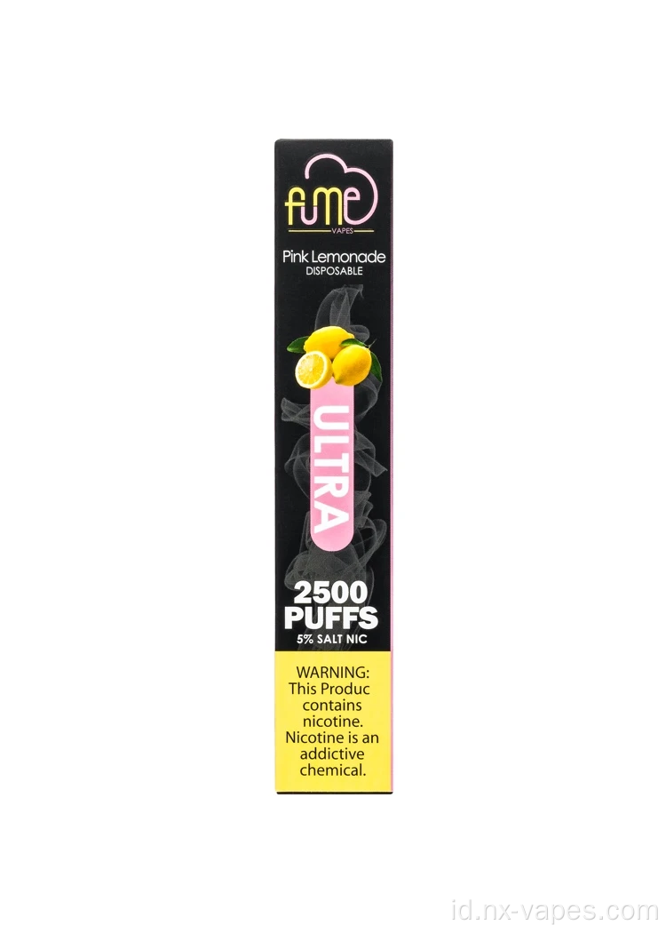 Fume ultra -sekali pakai vape 2500 puffs