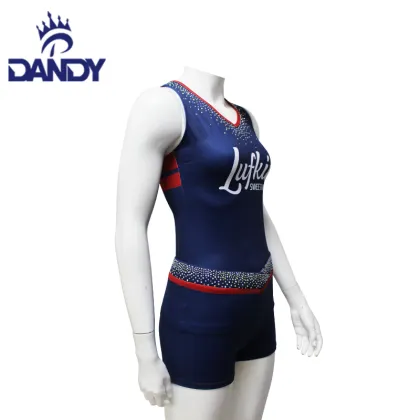 Girls cheerleading practice tanks