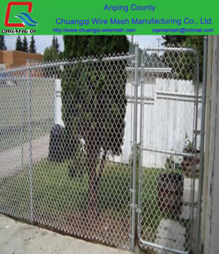 metal fence for parking area