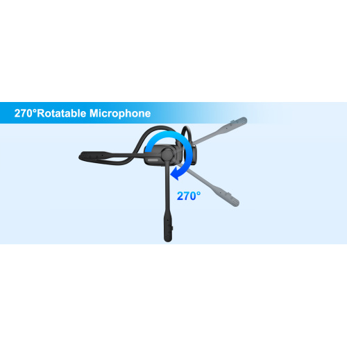 Wireless neckband open ear headset