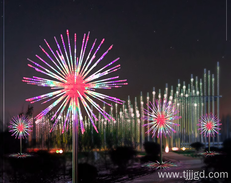 Firework LED Lights Outdoor