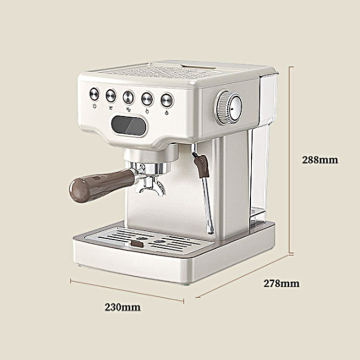 Italian Style 20 Bar Stainless Steel Espresso Coffee Maker with Milk Frothing