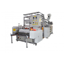 Two Screws Plastic Stretch Film Machine