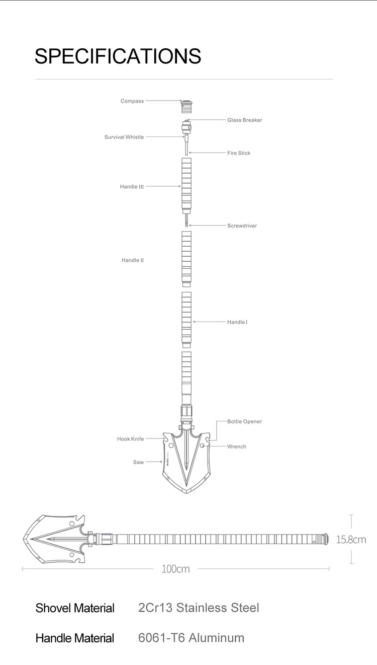 Xiaomi Portable Shovel