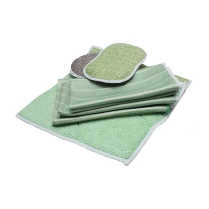 Environmentally Friendly Recyclable Bamboo Fiber Set