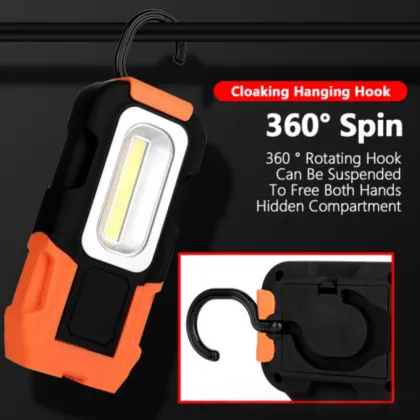 Emergency Multifunctional Working Light With 360 Rotate Hook
