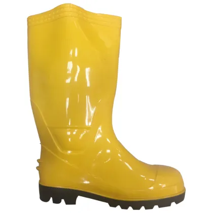 PVC Waterproof Rain Boots for Men - Labor Protection Rain Boots