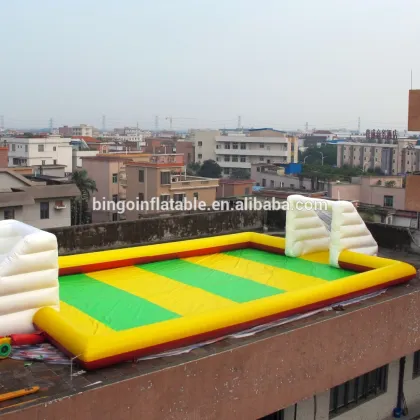inflatable football field/football game inflatable for kids