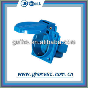 Industrial socket connector