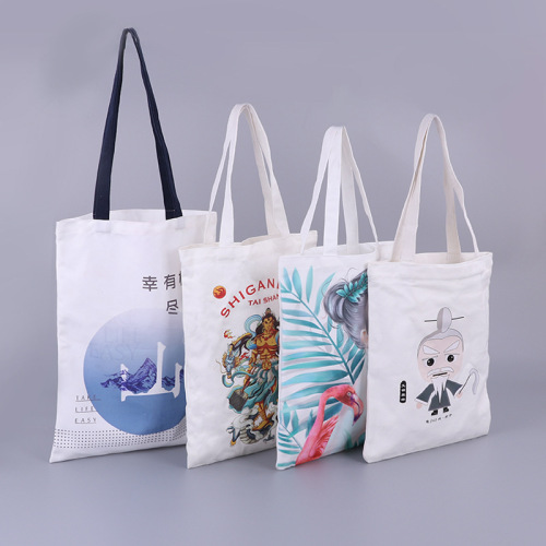 High quality promotion printed cotton canvas bag