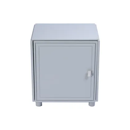 Multifunctional wooden bedside table