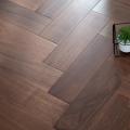 Natural walnut herringbone Engineered wood flooring