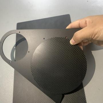 Plain weave glossy or matte carbon fiber sheet