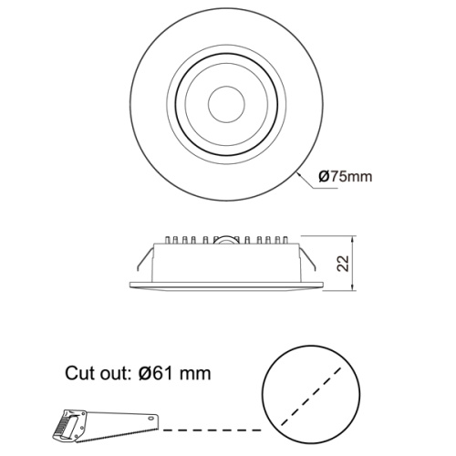 Under Cabinet Spotlights Cabinet Downlight 5 Year Warranty Supplier