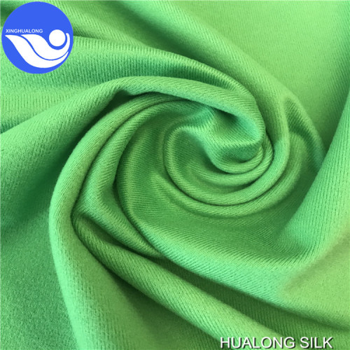100% Polyester Tricot Brushed Knitting Fabric
