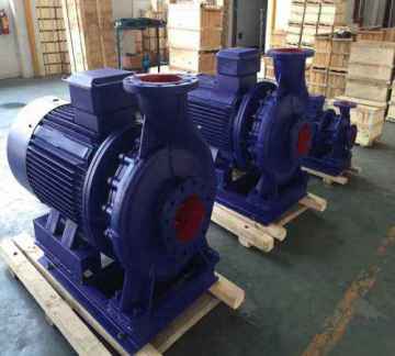 ISWH horisontell enstegs centrifugalpump av rostfritt stålrör