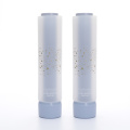 Tubo de doble cámara para lavado facial y loción corporal