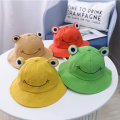 Women Frog Cotton Bucket Hat