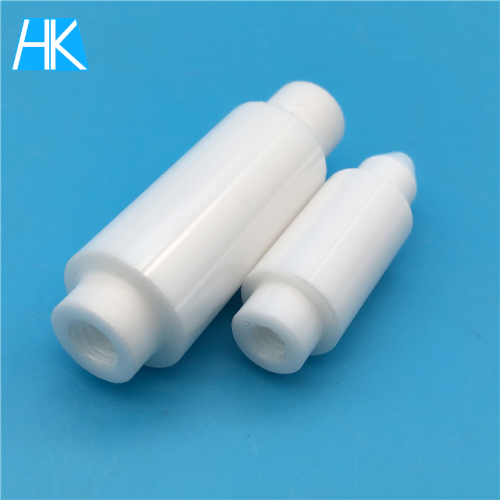 pump threaded zirconia ceramic machining shaft plunger