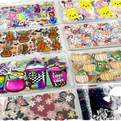 Ready to Ship 16oz Libbey UV DTF Custom Cup Wraps and Tumblers with Logo