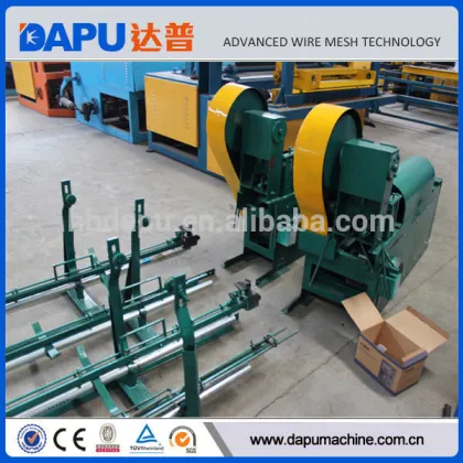 Automatic iron wire straightening and cutting machine