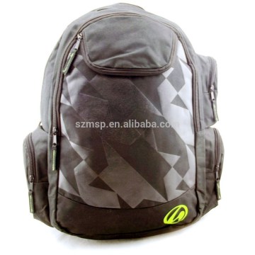 Utility nylon laptop backpack for adults