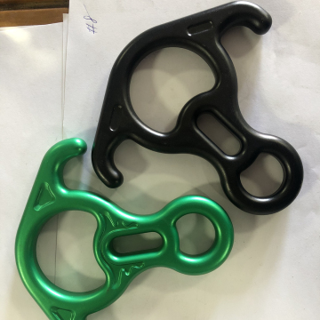 Bent-Ear Figure Aerial 8 Descender for Safety Rescue and Rappelling