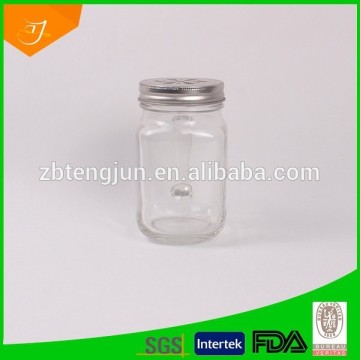 Glass Bottle With Handle For Storage