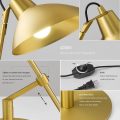 Heavy-Duty Metal Reading Lamp 4000K Adjustable Arm