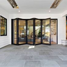 Dorsan glainne sleamhnachaidh foill airson patio