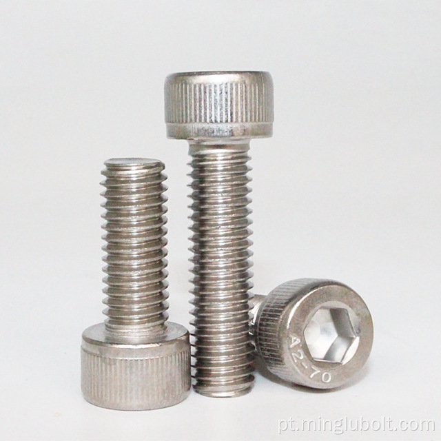 304 316 Minglu Aço Inoxidável Allen Bolt