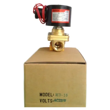 QUEEN Solenoid Valves MD-10WAG MD-15WAG - AC220V DC24V Pneumatic Electric Valve