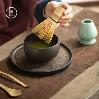 Song Dynasty Matcha Tea Set with Whisk and Brush