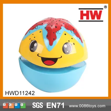 Educational Plastic Projection Story Music Sea Star Kids Night Light