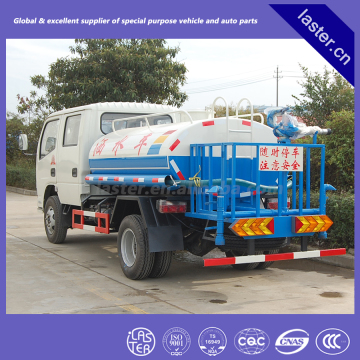 Dongfeng Crew cab 5 cubic meters water truck