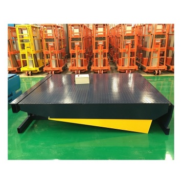 10 Ton AC Power Fixed Hydraulic Dock Leveler with Forklift Loading Ramp and Controller (2.5m x 3m)