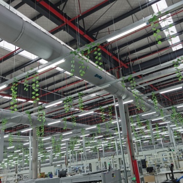 Fabric Air Ducts for Swimming Pools