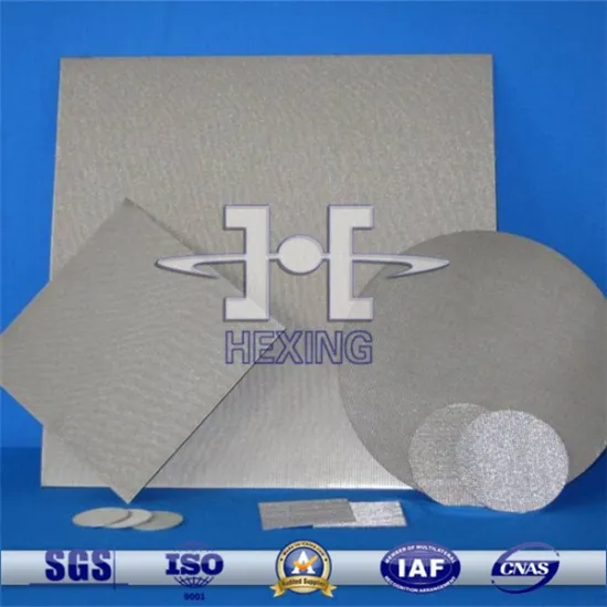 SUS Type A Sintered Wire Mesh