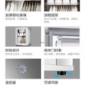 220V Stainless Steel Household Disinfection Cabinet Mini Wall Mounted Single Door Table Top Chopsticks and Cupboard