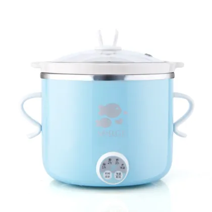 0.8L Electric Baby Food Maker Slow Cooker for Nutrient Soup Porridge Stew Pot - Hot Selling Item