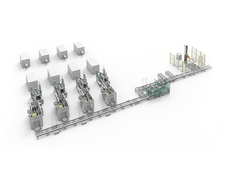 Soluții automate de ambalare pentru căni de hârtie
