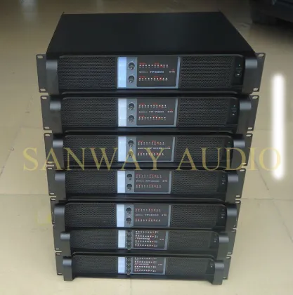 Pro 4 Channel Switch Power Amplifier Fp10000q , 2ohm Amplifier