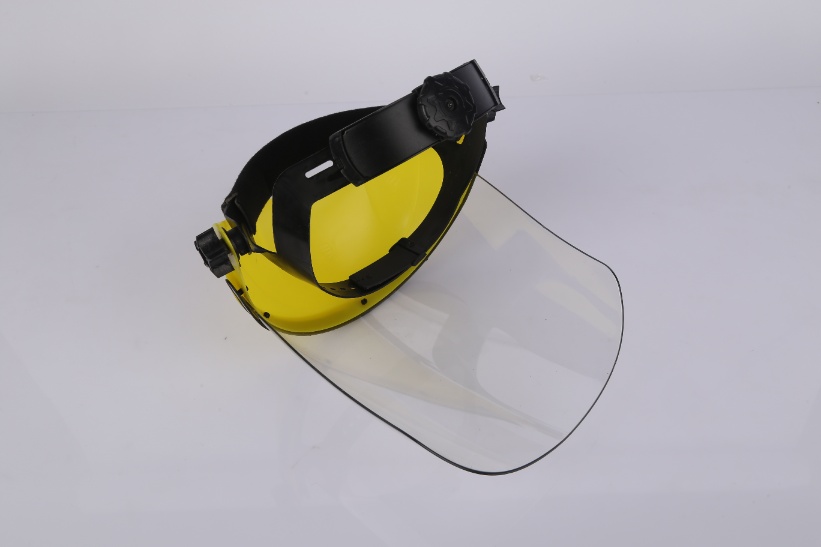 Face Shield with Head Mounted