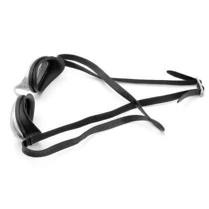 Professional Anti-Fog Mirrored Blue Lens Racing Swimming Goggles