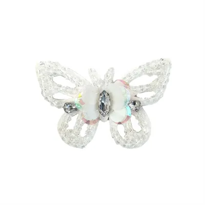 Wholesale Custom Iron-On Decorative Elements: Iron Patches, Stone Beads, Dragonfly Embroidery Appliques for Shoes