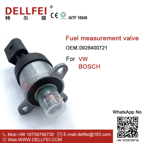 China Fuel Measurement Solenoid Valve 0928400721 For BOSCH VW Manufactory